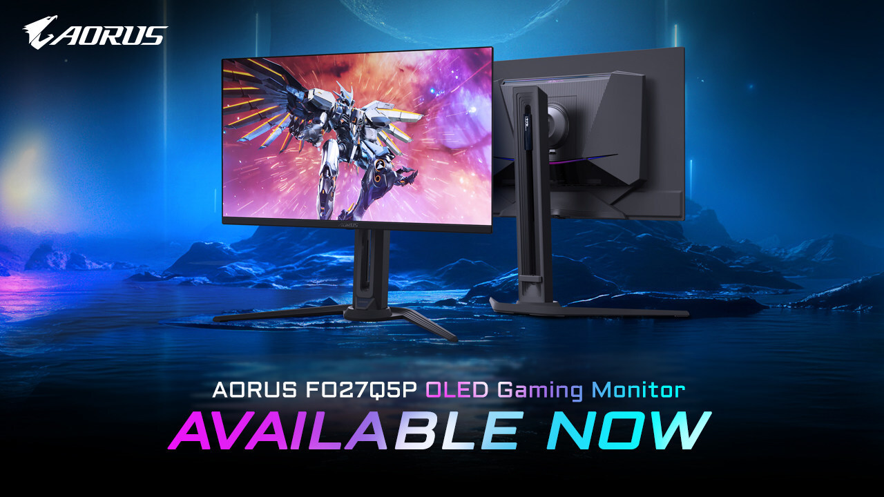 QD-OLED-Gaming-Monitor-AORUS-FO27Q5P-Featuring-500Hz-Refresh-Rate