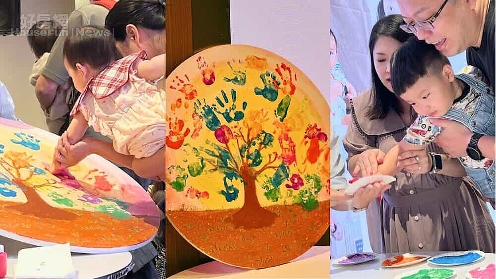 ▼今年活動新增象徵愛與希望的「華育希望之樹」,同時祝福孩子們在愛的守護下健康長大,被幸福圍繞。