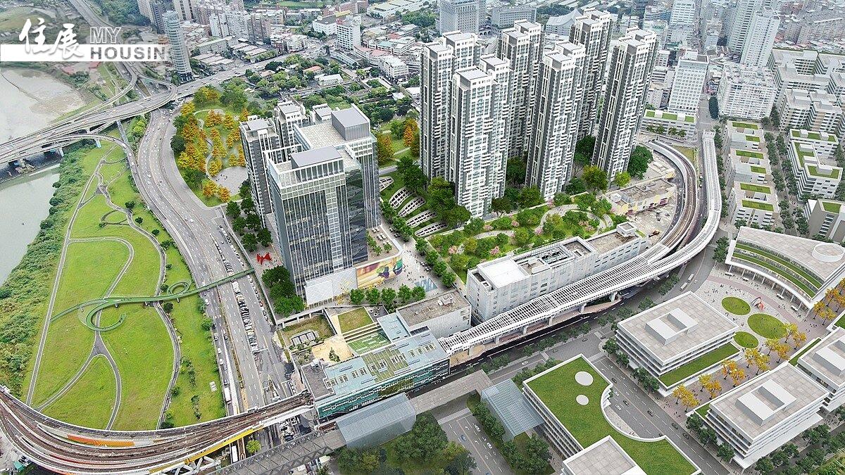 新北環狀線十四張站暨南機廠土地開發招商案，吸引多家國內大型開發商，預計總開發量體約25萬坪，將結合商場、智慧辦公聚落及水岸住宅，打造複合式場域，投資興建金額達520億元，為全台規模最大捷運場站開發。圖／新北捷運局
