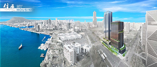 高雄亞灣2.0（南基地）公辦都更動土。圖／國土署提供