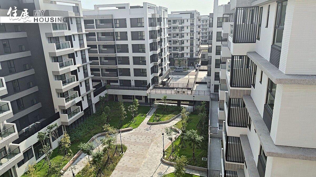 桃園航空城安置住宅1,411配售戶，至今（114）年9月底已完成1,405戶的初驗，以115年1月全面交屋為目標。圖／桃園市政府提供