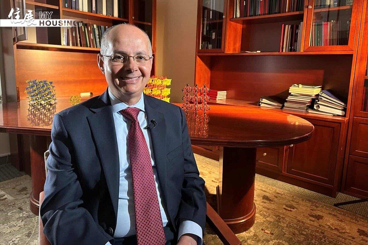 ▼永續發展獎得主奧馬爾．亞基獲化學獎。圖／唐獎基金會提供