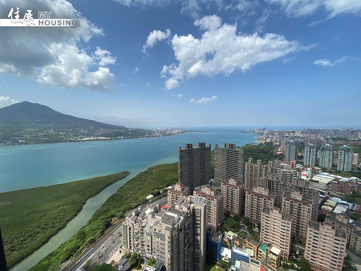 淨遷入人數前十行政區中，新北市淡水區淨遷入3796人居全國之冠。圖／永慶房產集團提供