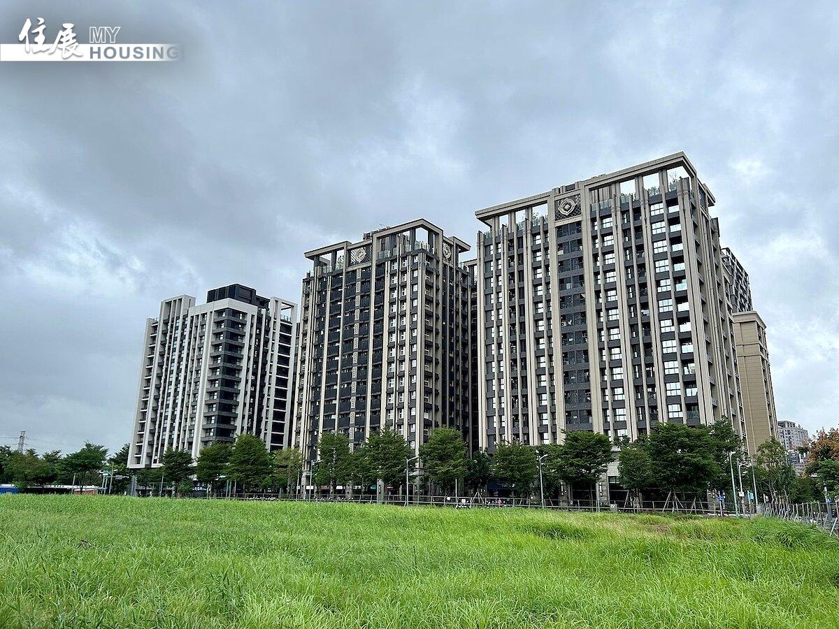 江翠北側AB區。圖／好房網News記者蔡佩蓉攝影