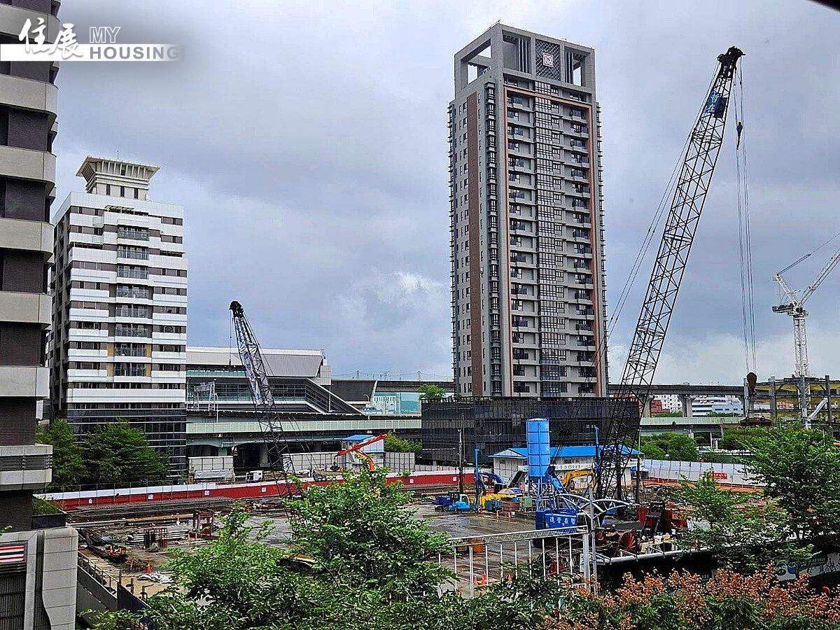 新莊副都心重劃區成了企業遷移選擇熱區，交通機能也優異，科技業客戶多。圖／好房網News記者林和謙／攝