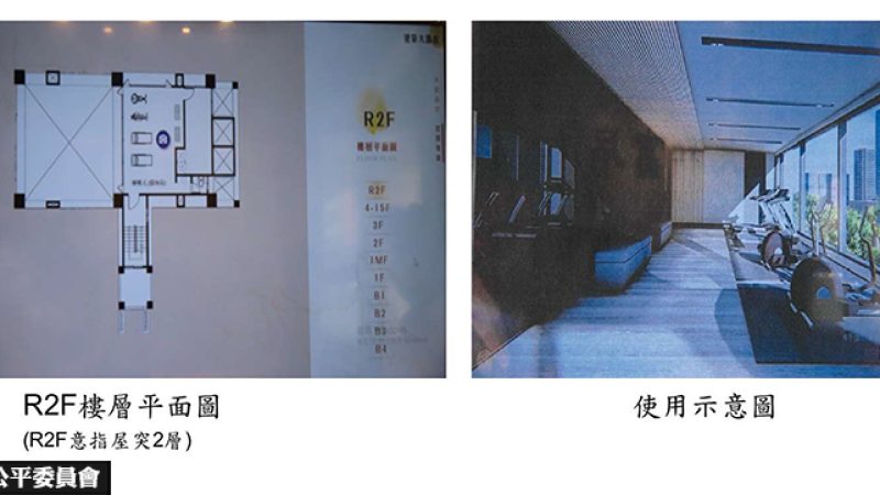 機械室當健身房用？ 建商遭罰50萬