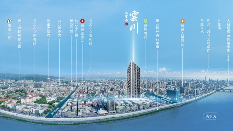 台北雙子星生活圈 跨越時代的智慧理想宅