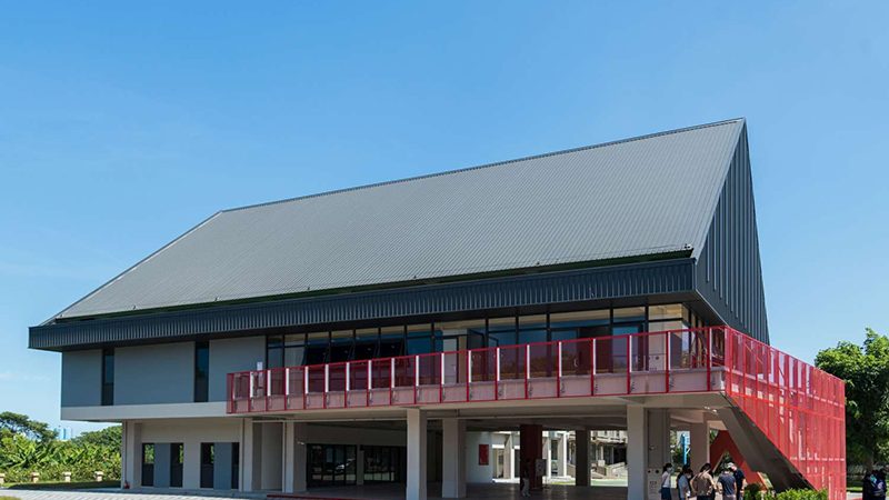 新竹市水源國小活動中心 預計9月底啟用