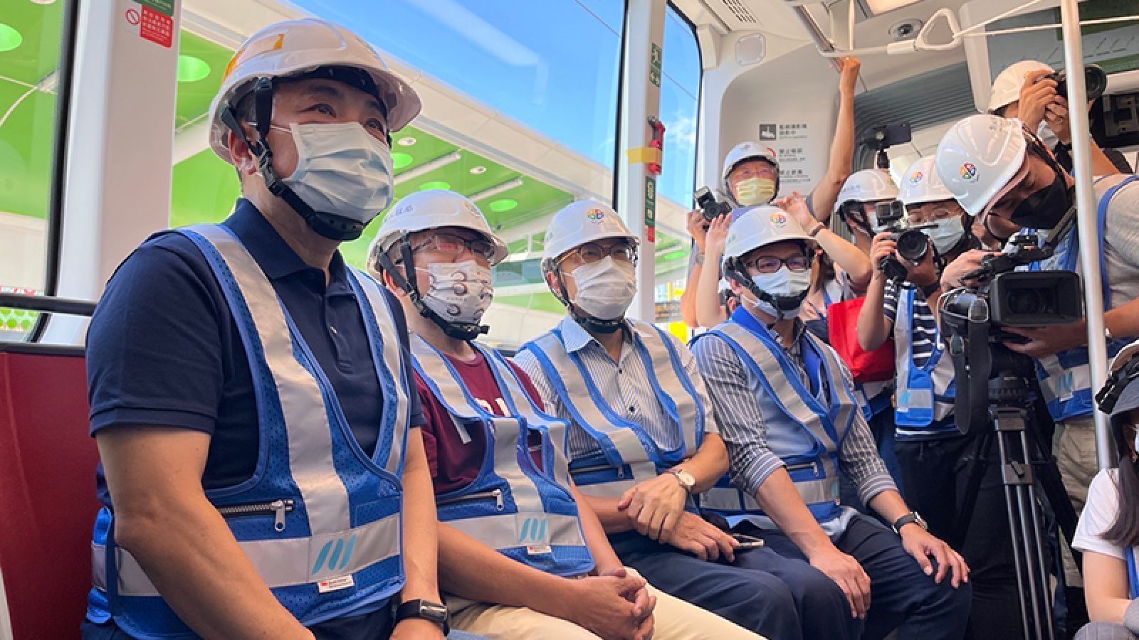 安坑輕軌將啟動系統測試 預計年底通車