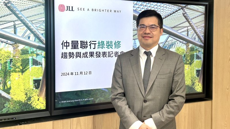 圖／仲量聯行董事總經理侯文信