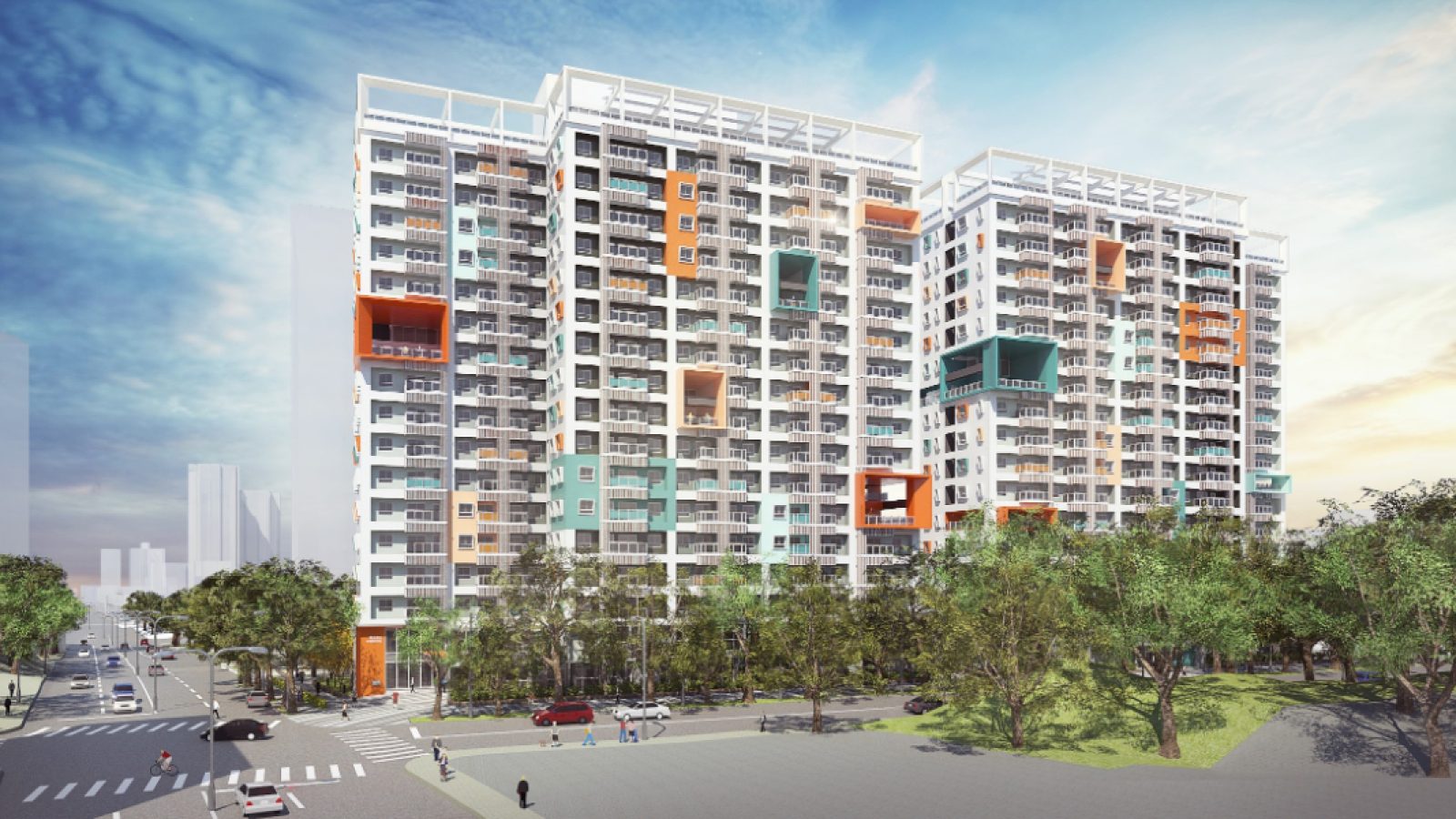 文山區興隆社會住宅A區。圖／台北市府安心樂租網提供