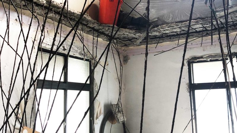 102701-1新莊雙鳳段、丹鳳段更新前現況圖（新北市都更處提供）