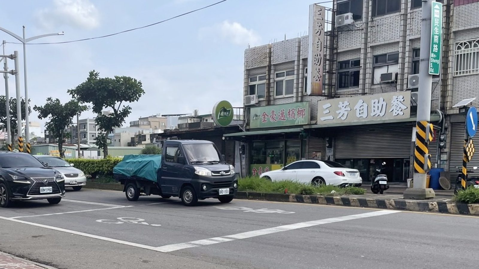 圖為桃園街景、中信房屋提供