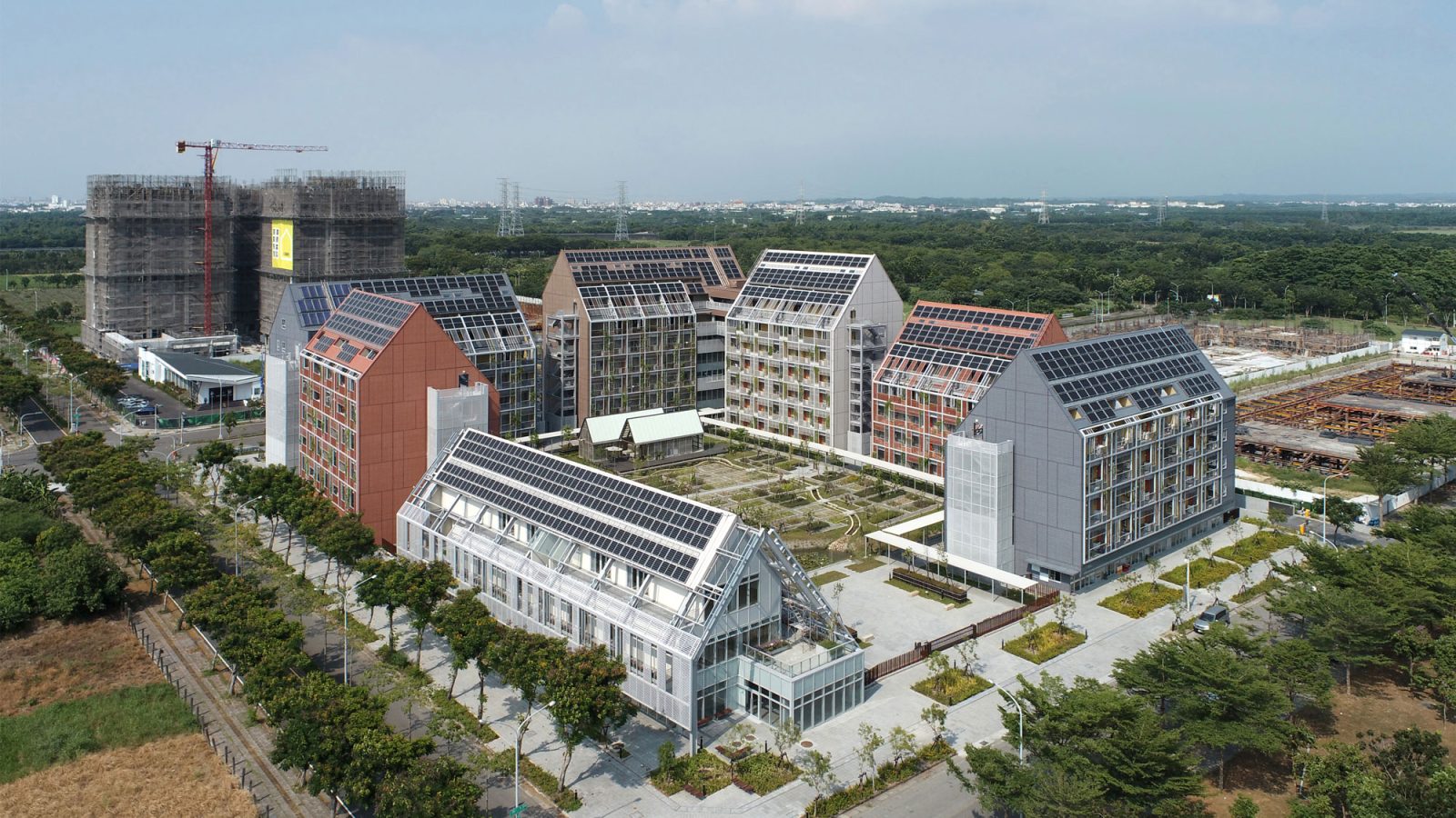 台糖沙崙智慧綠能循環住宅園區（圖：九典聯合建築師事務所）