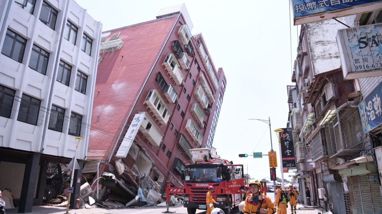 403花蓮地震喚起國人對於建築結構安全的重視。(圖／花蓮市政府提供)