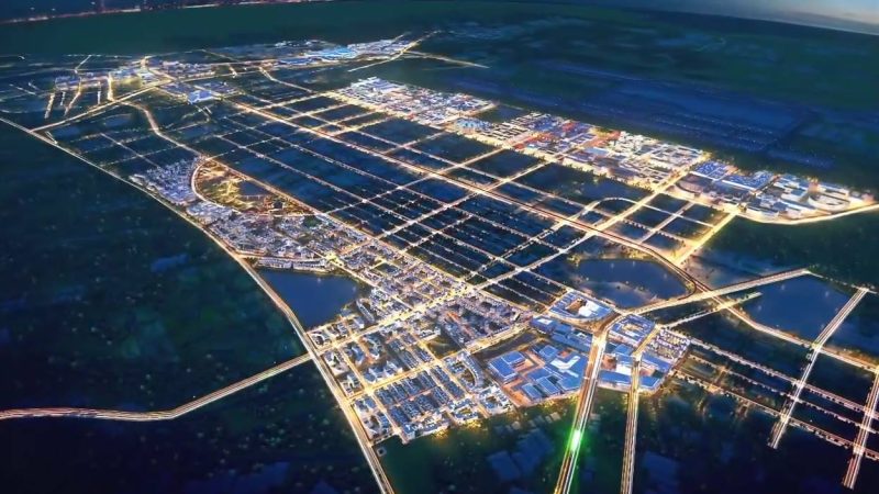 圖：桃園航空城未來開發模擬圖／桃園市政府都市發展局