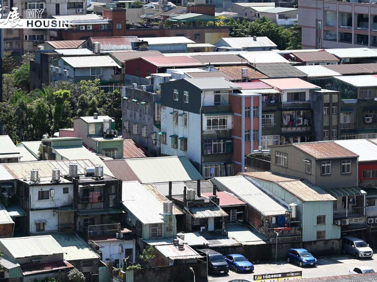 目前我國老舊建物比例仍高
