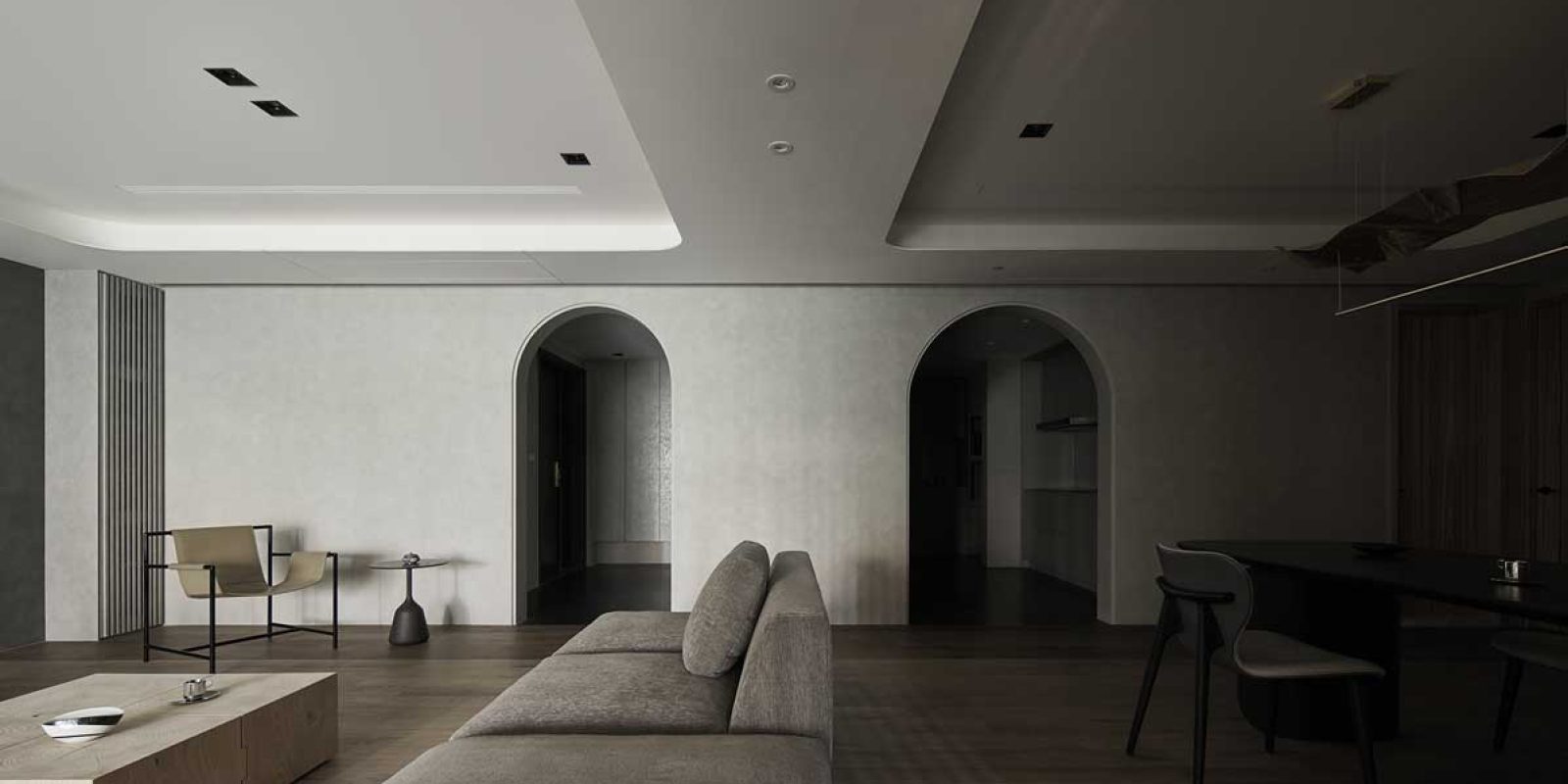 通用設計室內空間盡量採開放式設計，避免老人家磕磕碰碰跌倒。圖／太硯設計