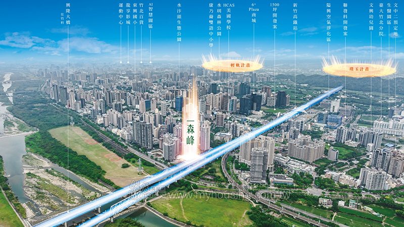 台灣矽谷護國神山群「竹北」磁吸全球百億投資