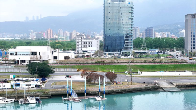 北士科水岸特區首發「遠雄商舟」Q2即將落成，以永續共享結合水岸特色打造Z世代辦公場景 (實景拍攝 / 圖片來源:遠雄商舟)