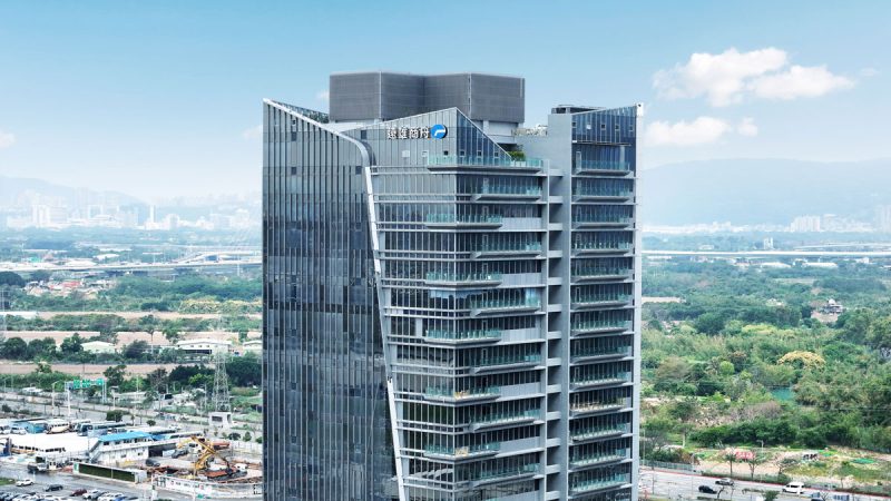 北士科新洲美段首發頂辦「遠雄商舟」Q2即將落成 (實景拍攝 / 圖片來源：遠雄商舟)