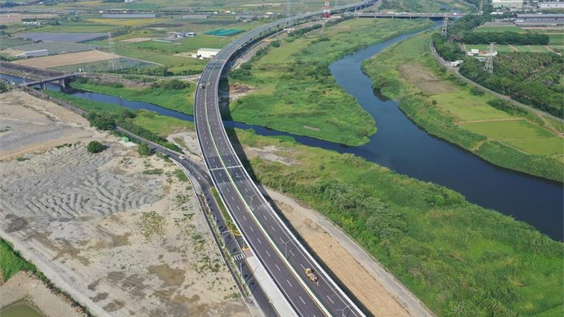 台南北外環快速道路。圖／台南市政府提供