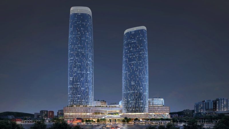 「台北雙星」為久年營造團隊承攬的重⼤公共建設 (圖 / 業者提供)