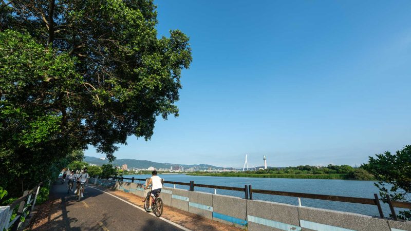關渡平原 河濱自行車道